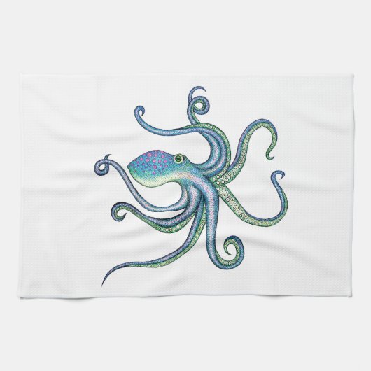 Octopus Theedoek (Horizontaal)