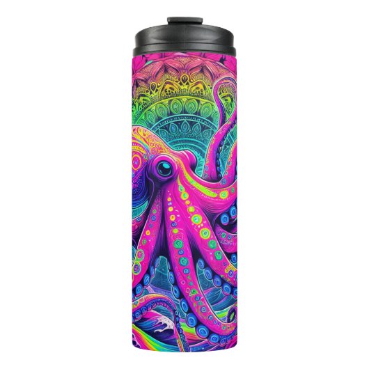 Octopus-Thermal Tumbler Thermosbeker (Voorkant)