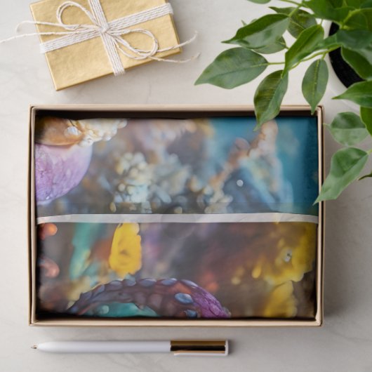 Octopus tissuepapier (Geschenk)