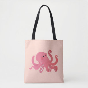 octopus, tote bag