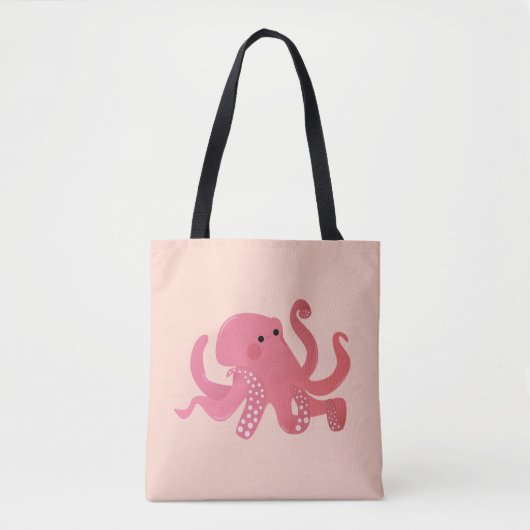 octopus, tote bag (Voorkant)