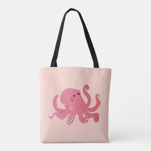 octopus, tote bag (Achterkant)