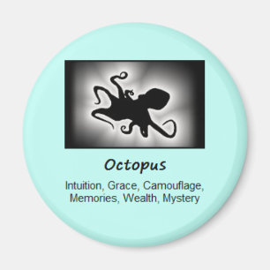 Octopus Totem Animal Spirit betekenend Magneet