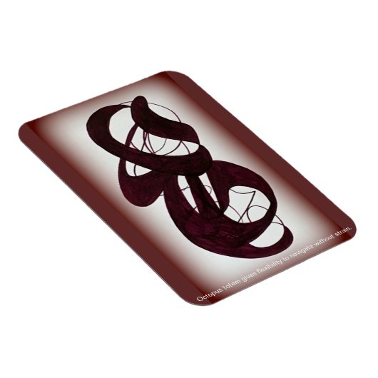 Octopus Totem Magnet Magneet (Rechterzijde)