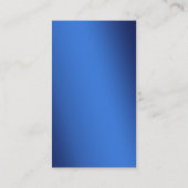 Octopus tropisch oceaanblauw oranje strand advieskaart (Achterkant)