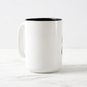 Octopus Tweekleurige Koffiemok (Voorkant links)