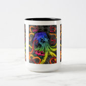 Octopus Tweekleurige Koffiemok (Center)