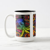 Octopus Tweekleurige Koffiemok (Links)