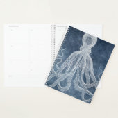  Octopus Twilight Blue Denim Waterverf Planner (Display)