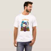 octopus uit Florida T-shirt (Voorkant volledig)