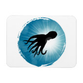 Octopus Underwater Aquatic Life Magneet (Horizontaal)