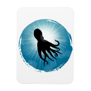 Octopus Underwater Aquatic Life Magneet
