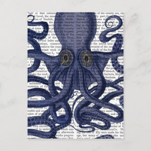Octopus Up-Close Briefkaart