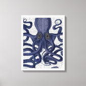 Octopus Up-Close Canvas Afdruk (Voorkant)