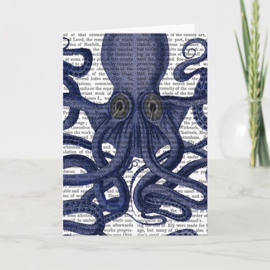 Octopus Up-Close Kaart (Voorkant)