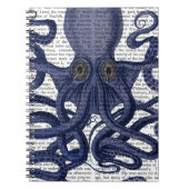Octopus Up-Close Notitieboek (Voorkant)
