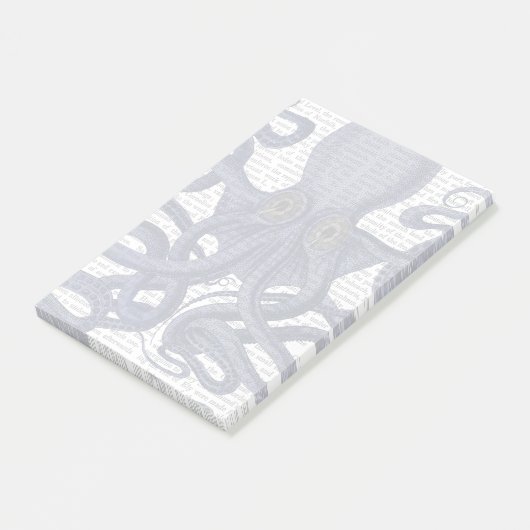 Octopus Up-Close Post-it® Notes (Schuin)