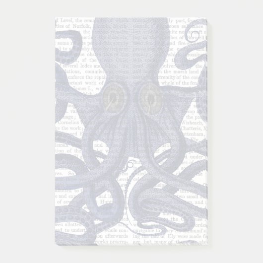 Octopus Up-Close Post-it® Notes (Voorkant)