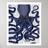 Octopus Up-Close Poster (Voorkant)