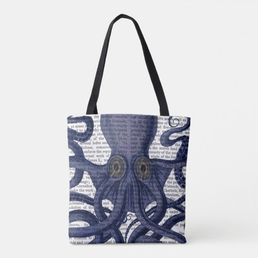 Octopus Up-Close Tote Bag (Achterkant)
