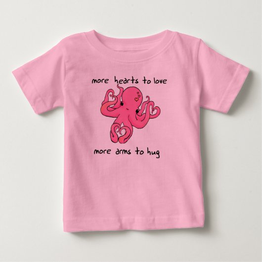 Octopus Valentijnsdag Shirt (Voorkant)