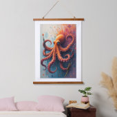 Octopus van creativiteit hangend wandkleed (Slaapkamer)