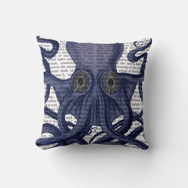 Octopus van dichtbij kussen (Voorkant)