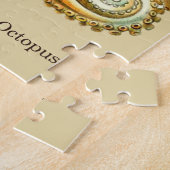 Octopus van Ernst Haeckel  Ocean Life Legpuzzel (Zijkant)