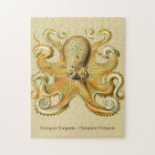 Octopus van Ernst Haeckel  Ocean Life Legpuzzel (Verticaal)