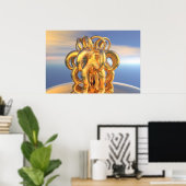 Octopus (vanaf $12,80) poster (Thuiskantoor)