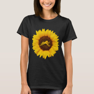 Octopus voor vrouwen Mannen Mollusk Animal Sunflow T-shirt
