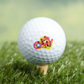 Octopus vreugde zomer spel golfballen (Insitu Shirt)