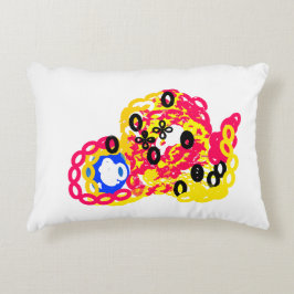 Octopus vreugde zomer spelen accent kussen