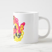 Octopus vreugde zomer spelen grote koffiekop (Rechts)