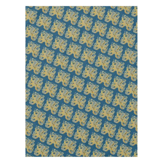 Octopus Vulgaris door Ernst Haeckel Tafelkleed (Voorkant)