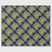 Octopus Vulgaris door Ernst Haeckel Wrapping Paper Cadeaupapier (Vlak)