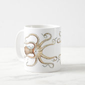 Octopus vulgaris koffiemok (Voorkant links)