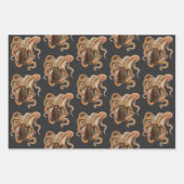  octopus Vulgaris, zeedieren Inpakpapier Vel (Voorkant 2)