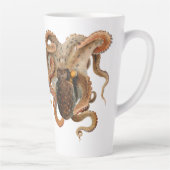 octopus Vulgaris, zeedieren Latte Mok (Rechts)