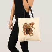 octopus Vulgaris, zeedieren Tote Bag (Voorkant (product))
