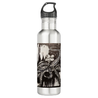 Octopus Water Fles van Samira Sperry