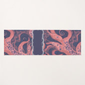 Octopus Waterverf Kleurrijk Gepersonaliseerd Patro Yogamat (Voorkant (horizontaal))