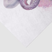 Octopus Waterverf Tissuepapier (Detail)