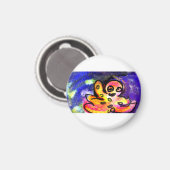 Octopus wave magneet (Voorkant / Achterkant)