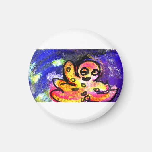 Octopus wave magneet (Voorkant)