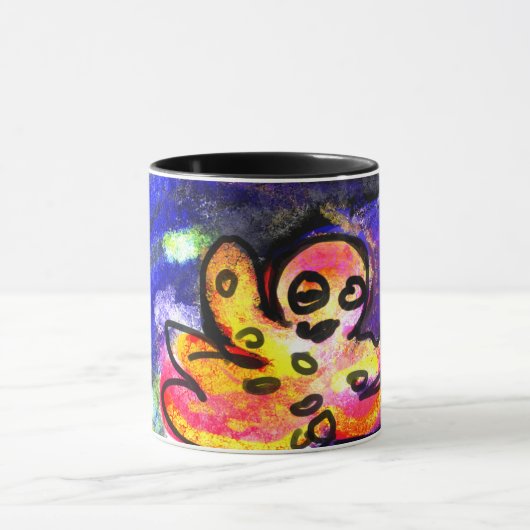 Octopus wave mok (Midden)