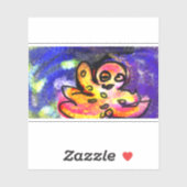 Octopus wave sticker (Vel)