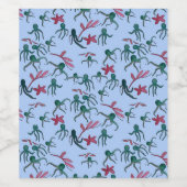 Octopus Wijn Etiket (Enkel label)