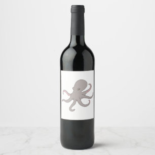 Octopus Wijn Etiket