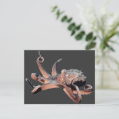 Octopus-Wild Thang Briefkaart (Staand voorkant)